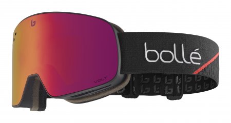 Obrázek Lyžařské brýle BOLLÉ NEVADA  Race Black Matte - Volt Ruby BG096001 23/24